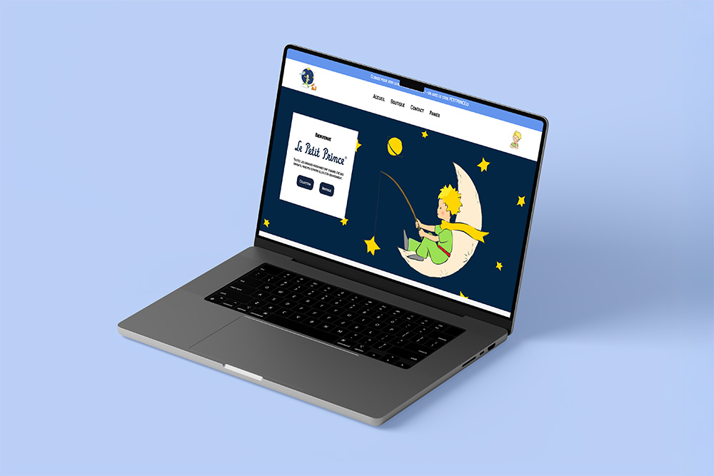 Site web e-commerce - Le Petit Prince